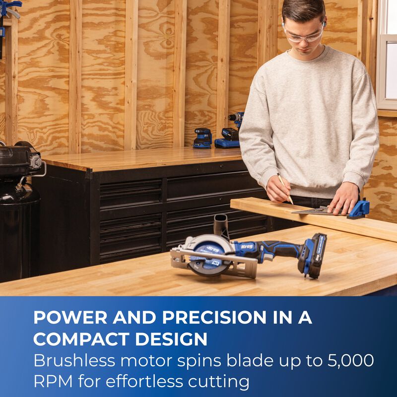 Kreg Rip-Cut™ + Ionic Drive™ 4 1/2" Circular Saw Project Kit, , hi-res