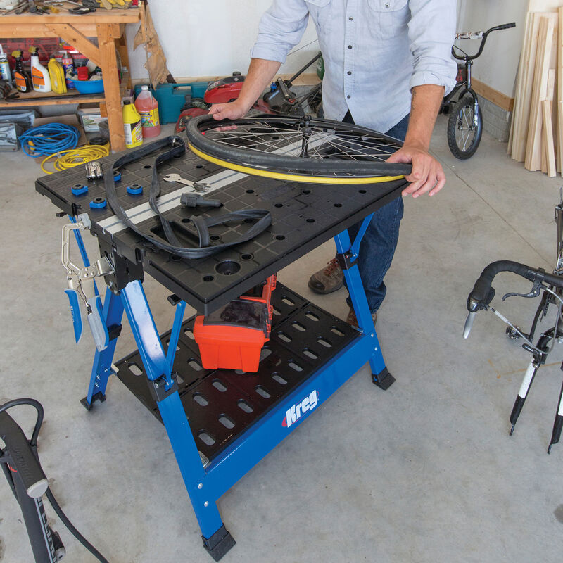 Portable Workbench, Project Center And Vise