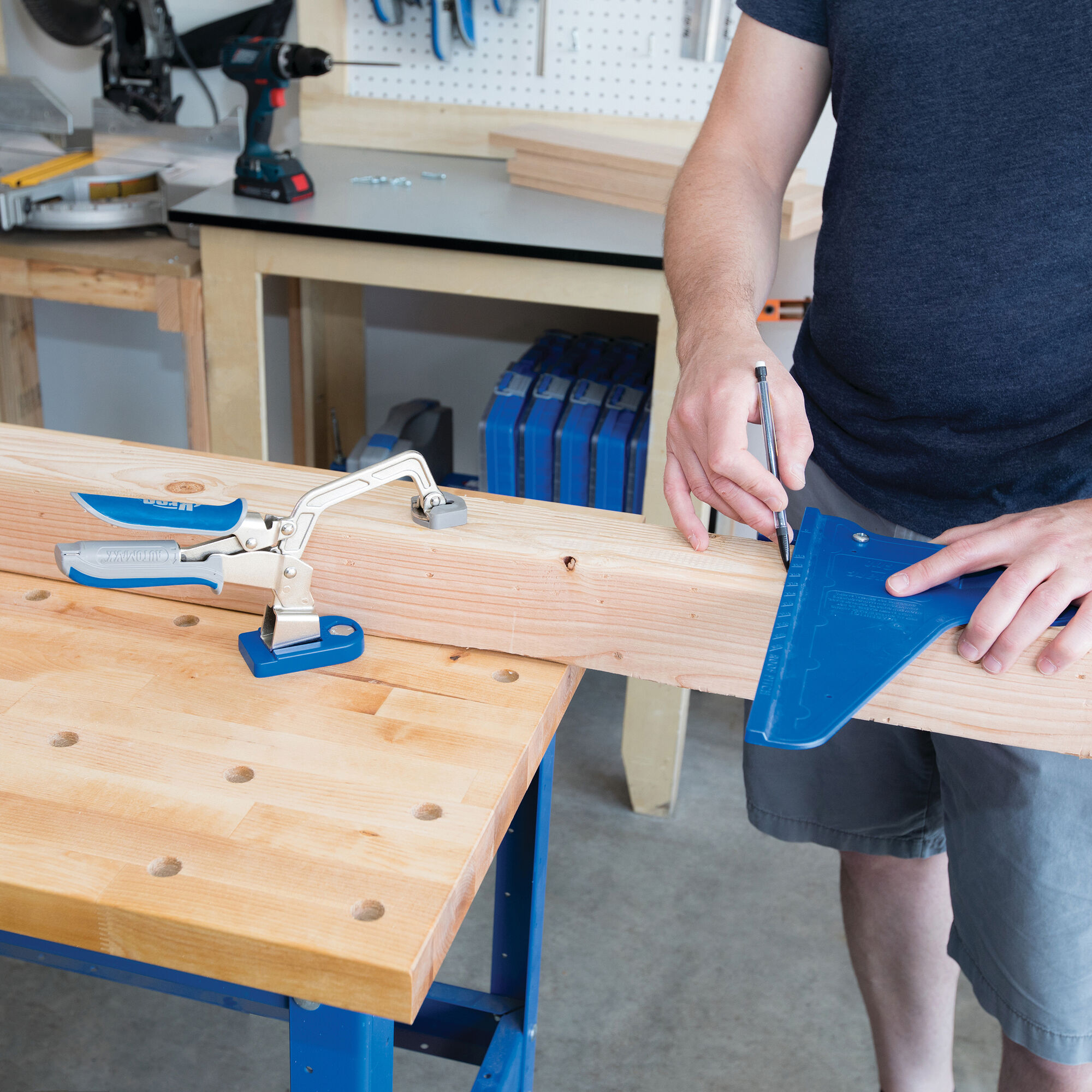 Bench Clamp with Bench Clamp Base Official Store Kreg Tool