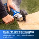 Kreg 20V Ionic Drive&trade; 4 1/2"- 5" Angle Grinder (Tool Only), , hi-res