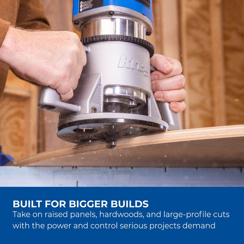 Kreg 3 14 HP SureSpeed FixedBase Router  hires