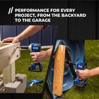 Kreg 20V Ionic Drive&trade; 3/8" Compact Impact Wrench Kit, , hi-res