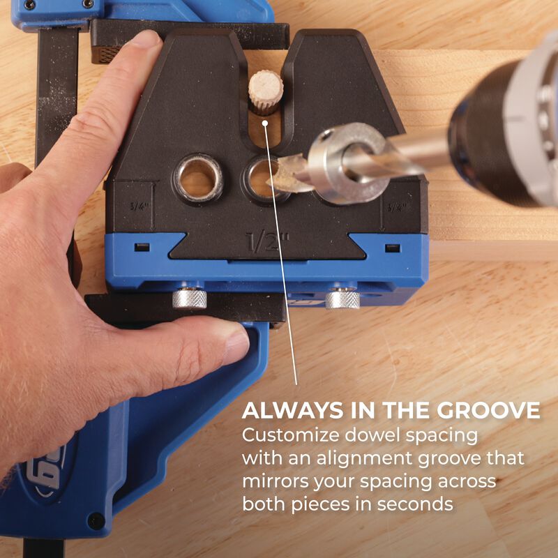 Kreg 1/2" Dowel Jig Upgrade Kit, , hi-res