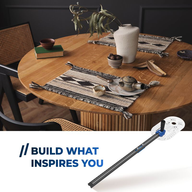 Trim Router Circle Guide, , hi-res