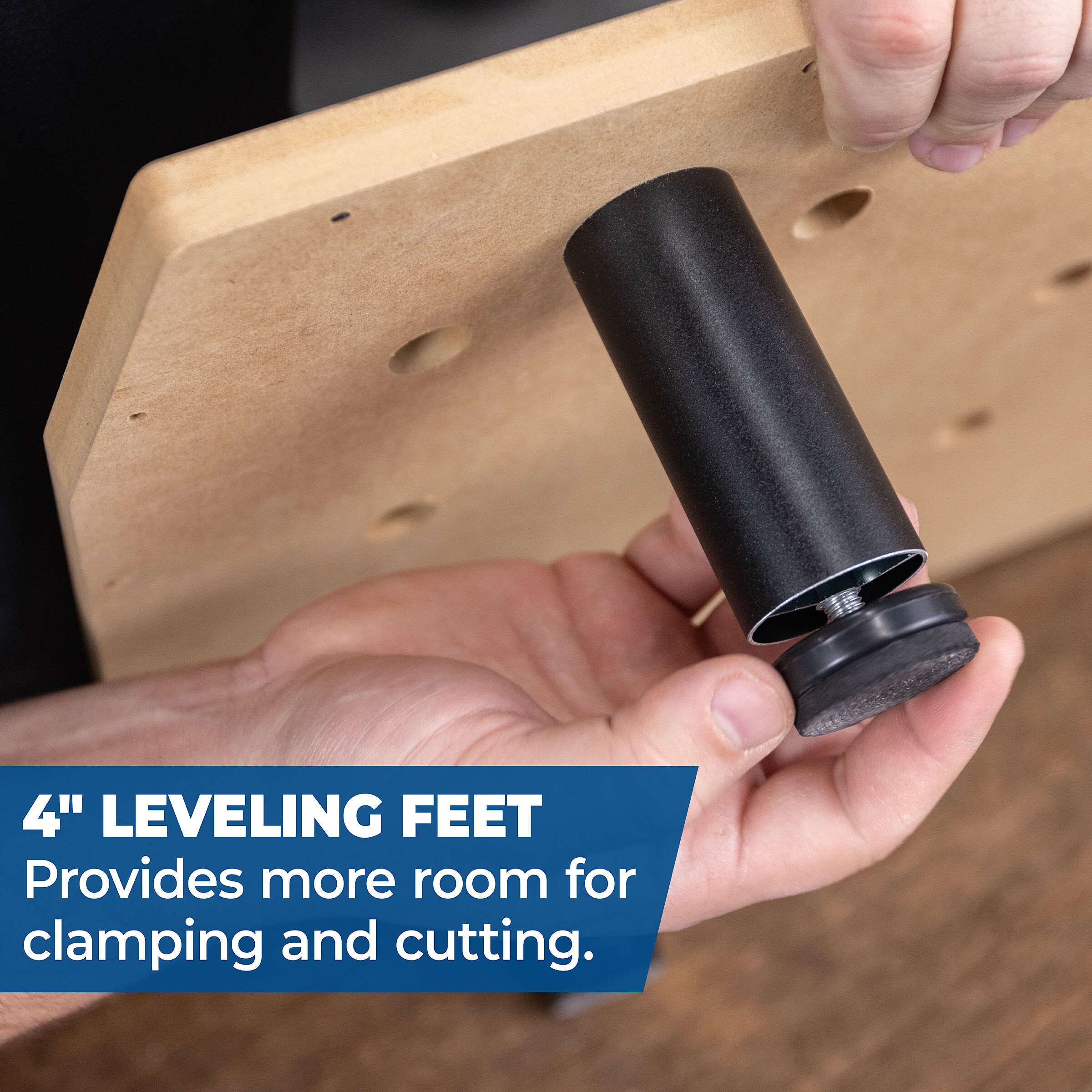 Portable Work Surface Bundle - Compact Woodworking Workspace