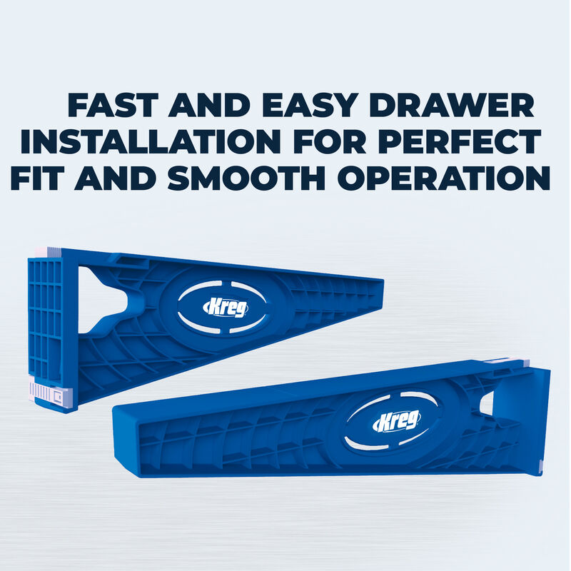 Kreg Drawer Slide Jig to Install Drawer Slides