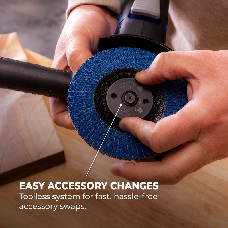 Kreg 20V Ionic Drive&trade; 4 1/2" - 5" Angle Grinder Kit, , hi-res