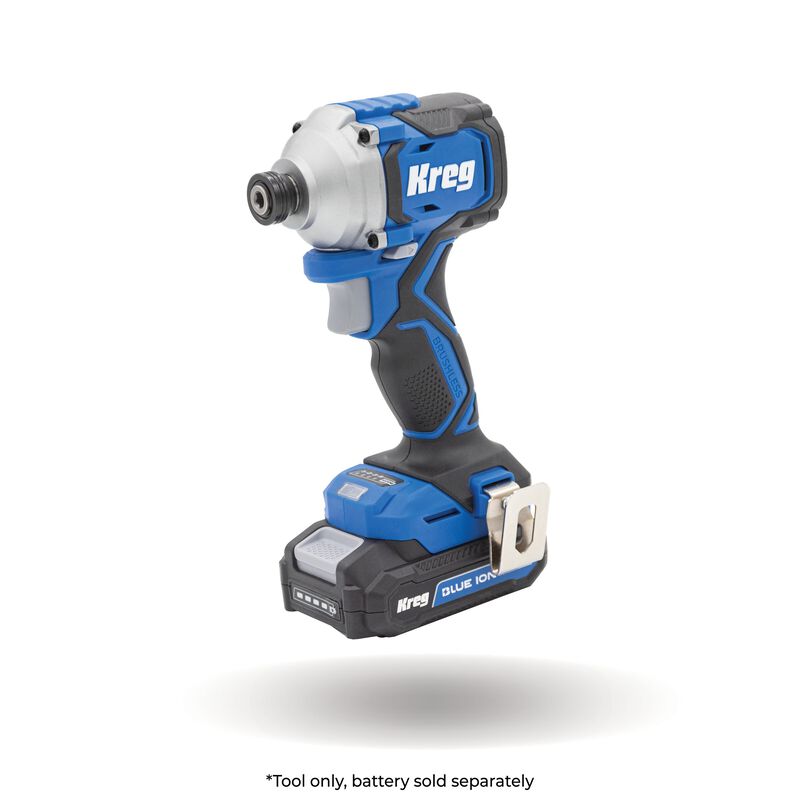 Kreg 20V Ionic Drive™ 1/4" Compact Impact Driver (Tool Only), , hi-res
