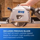 Kreg 20V Ionic Drive™ 6-1/2" Plunge-Cut Track Saw (Tool Only), , hi-res