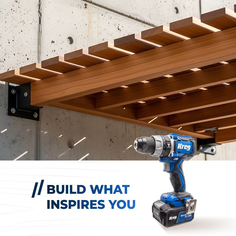 Kreg 20V Ionic Drive&trade; 1/2" Compact Hammer Drill (Tool Only), , hi-res