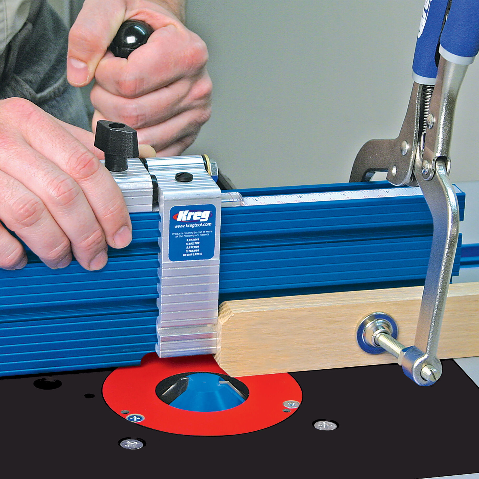 Precision Beaded FaceFrame System Kreg Tool