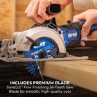Kreg 20V Ionic Drive&trade; 4 1/2" Circular Saw Kit, , hi-res