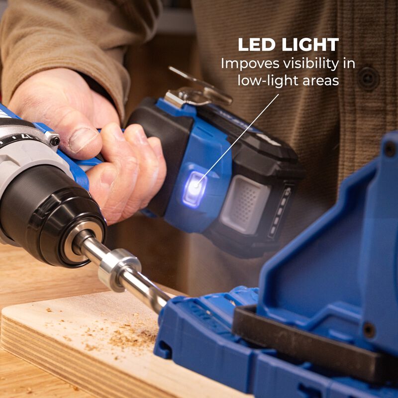 Kreg 20V Ionic Drive&trade; 1/2" Compact Drill (Tool Only), , hi-res