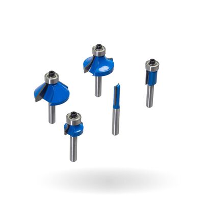 Kreg&reg; SureCut&trade; Router Bit Set (5-Piece)