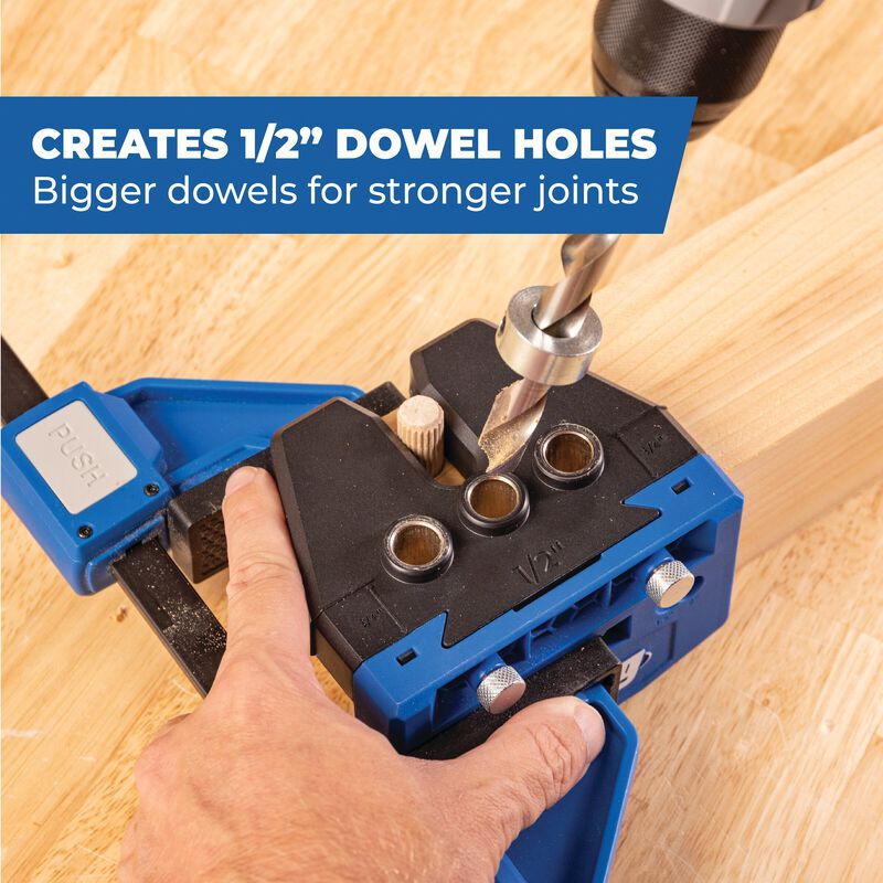 Kreg 1/2" Dowel Jig Upgrade Kit, , hi-res