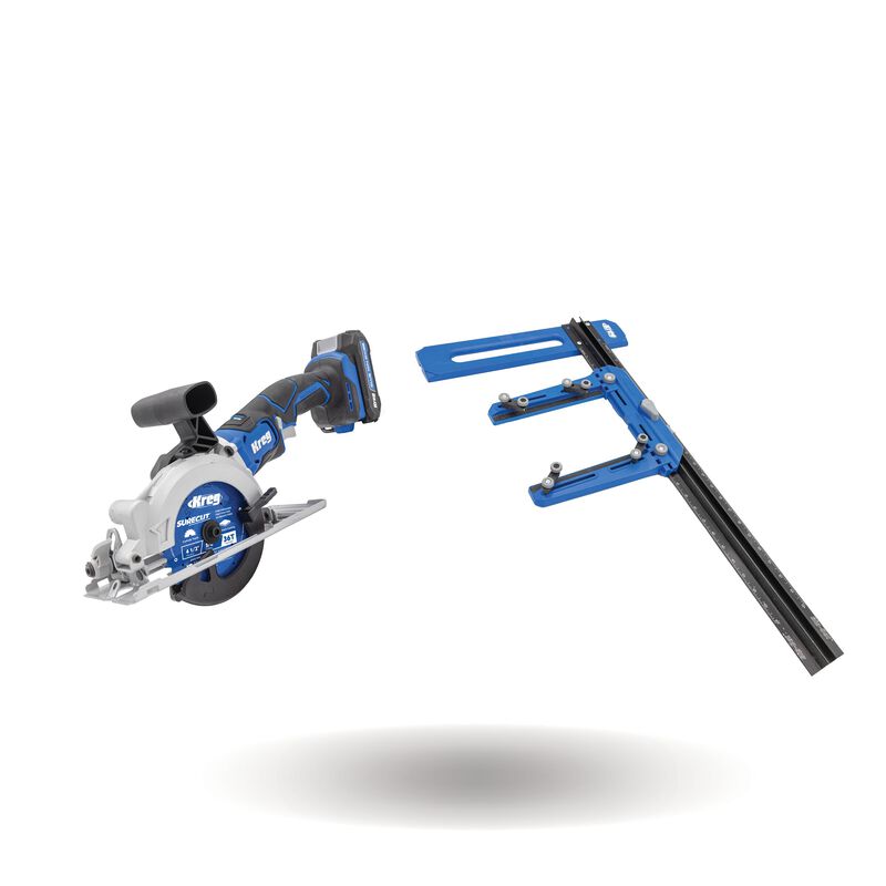 Kreg Rip-Cut&trade; + Ionic Drive&trade; 4 1/2" Circular Saw Project Kit, , hi-res