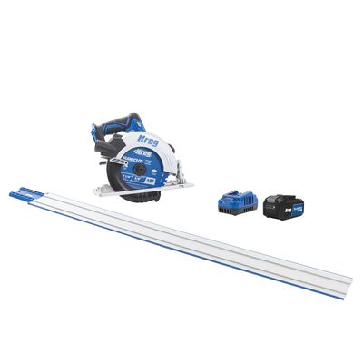 Kreg Accu-Cut&trade; + Ionic Drive&trade; 7 1/4" Circular Saw Project Kit