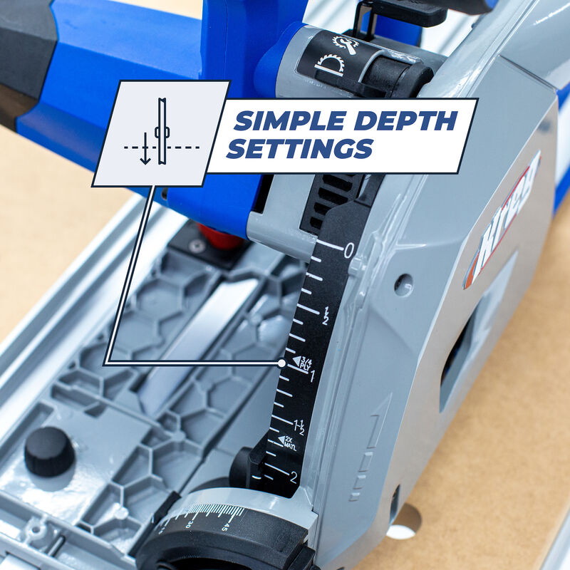 Adaptive Cutting System Plunge-Cut Track Saw, , hi-res