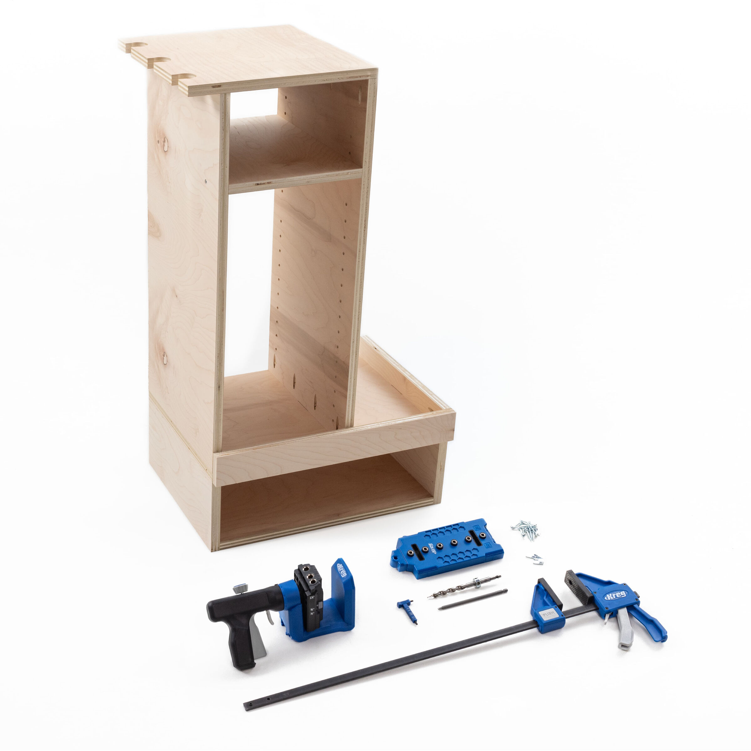 DIY Sports Equipment Organizer - Woodworking Bundle | KregTool.com