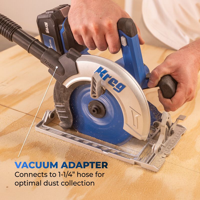 Kreg 20V Ionic Drive&trade; 7 1/4" Circular Saw (Tool Only), , hi-res