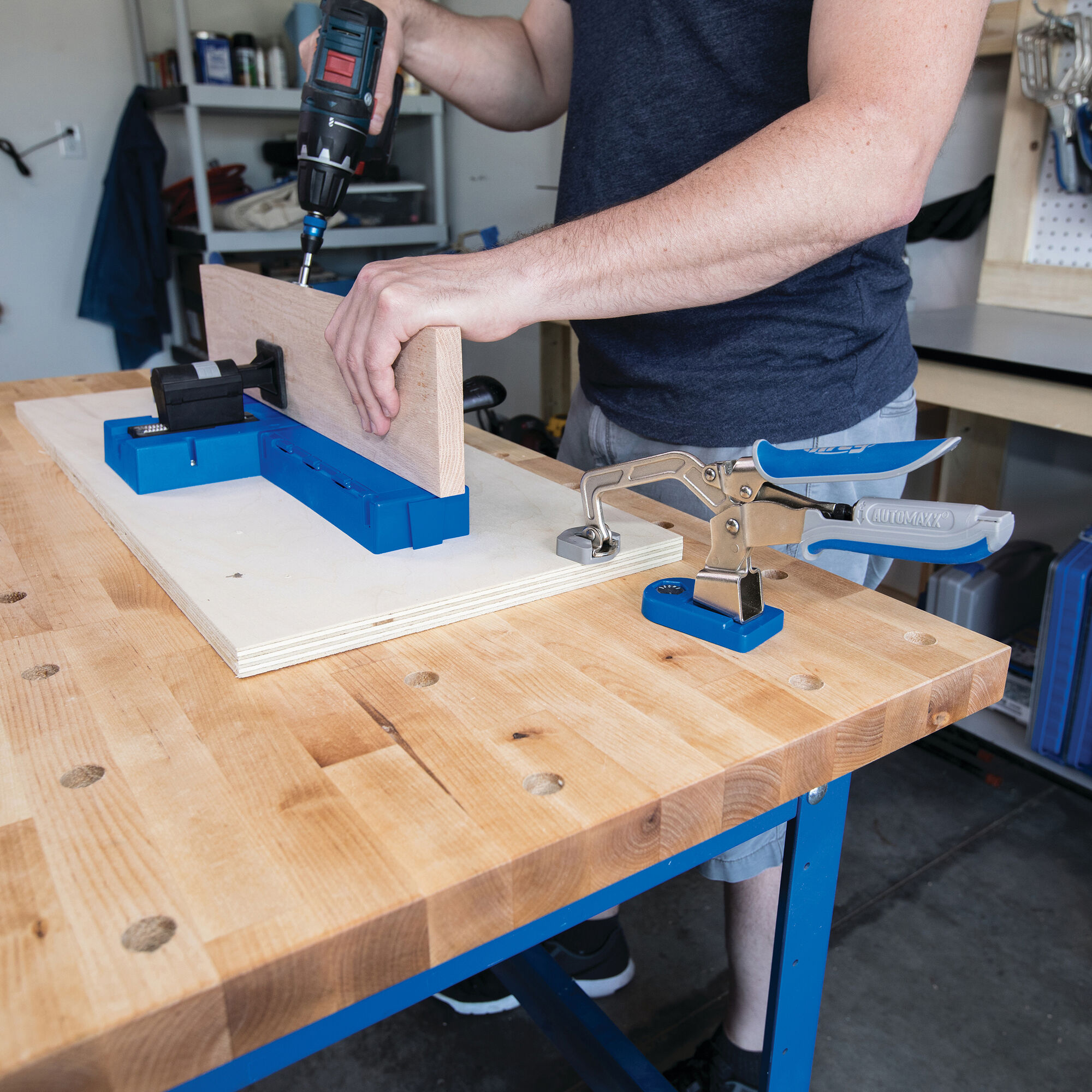 Bench Clamp with Bench Clamp Base Official Store Kreg Tool