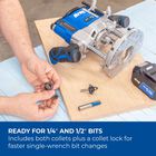 Kreg&reg; 20V Ionic Drive&trade; 2 1/4 HP Plunge Router Kit, , hi-res