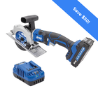 Kreg 20V Ionic Drive™ 4 1/2" Circular Saw Kit