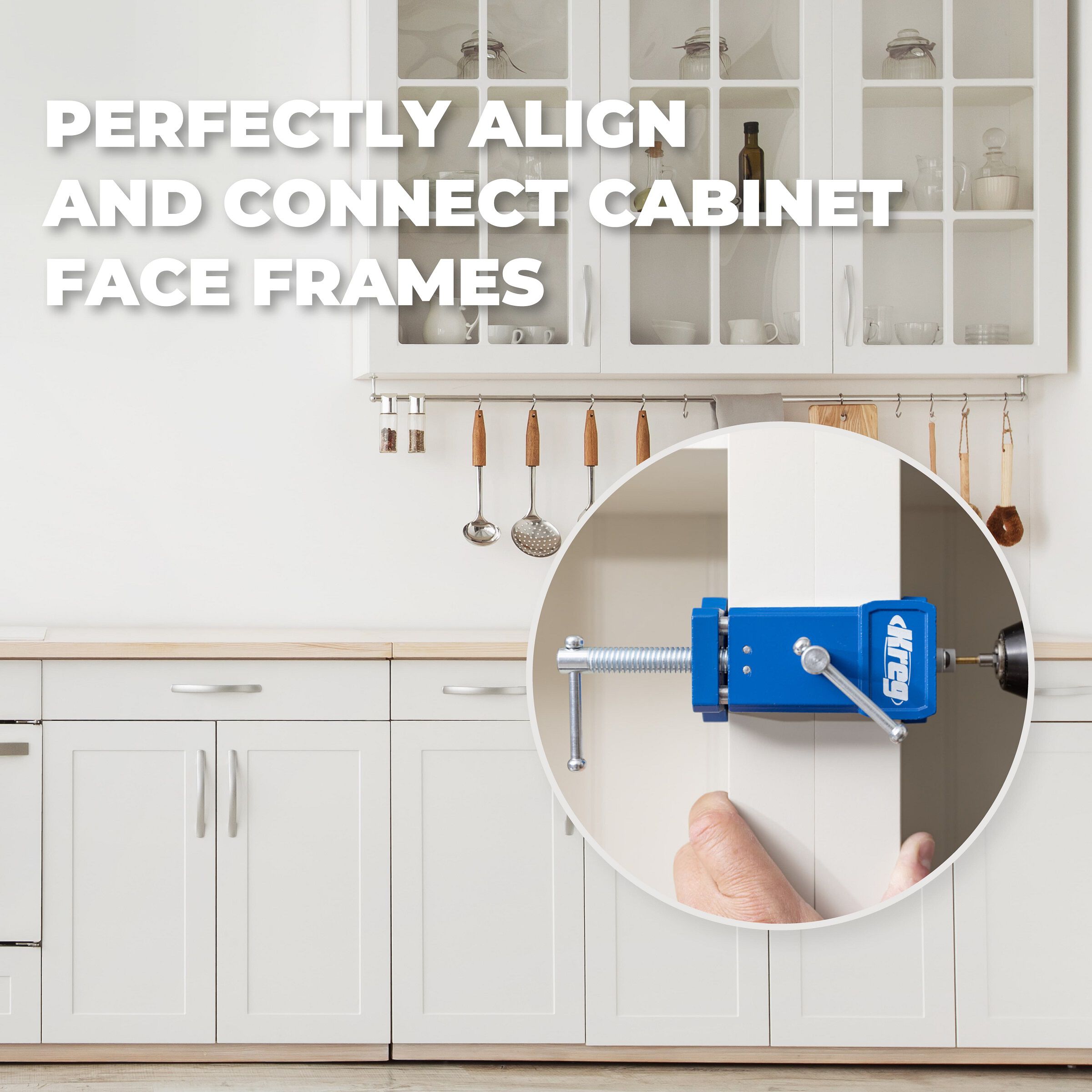 Kreg® Cabinet Face Frame Clamp - 2 Cabinet Face Clamps | KregTool