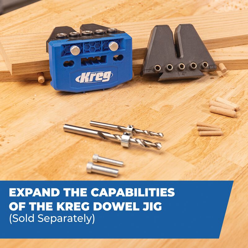 Kreg 1/2" Dowel Jig Upgrade Kit, , hi-res