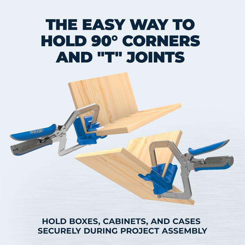 The Fastest, Easiest-To-Use 90° Corner Clamp For Your Woodworking Projects  