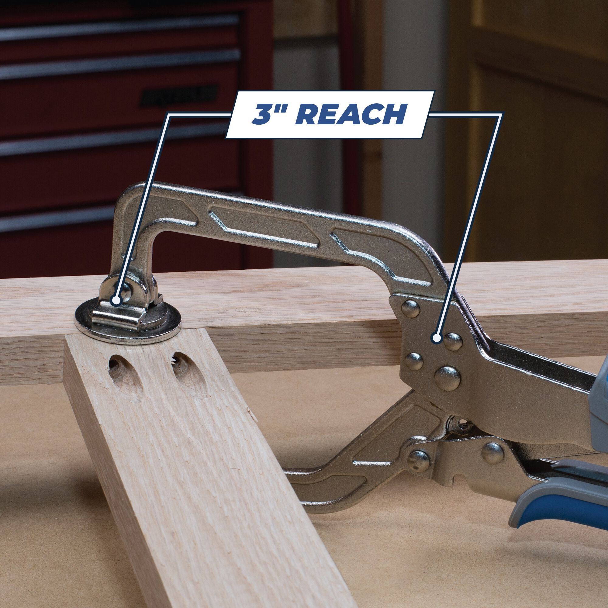 Kreg Wood Clamp 3" Woodworking Clamp Official Store