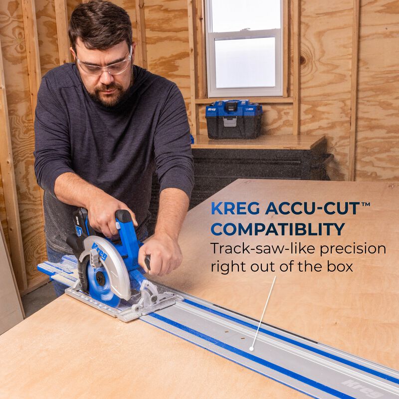 Kreg 20V Ionic Drive 7 14 Circular Saw Tool Only  hires