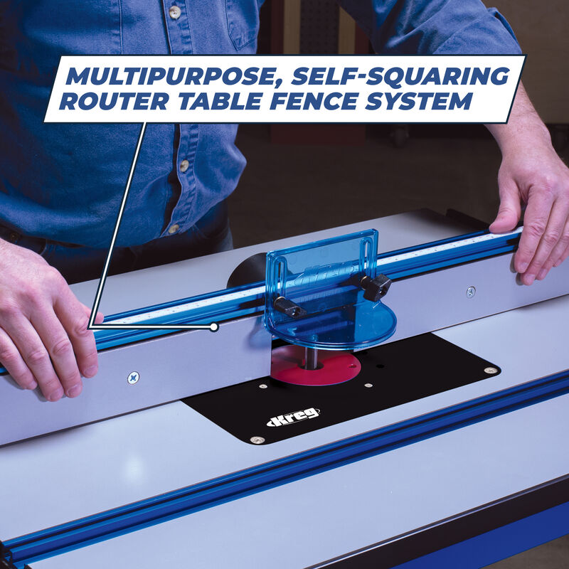 Table de défonçage avec de toupie de précision - KREG PRS1045