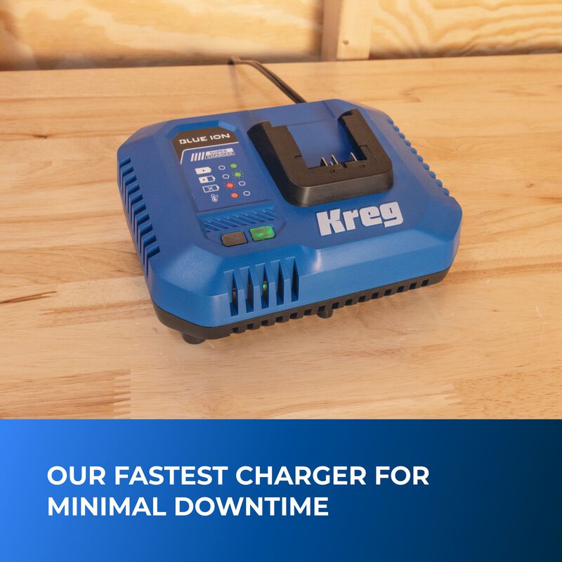 Kreg 20V Blue Ion&trade; Super Charger, , hi-res