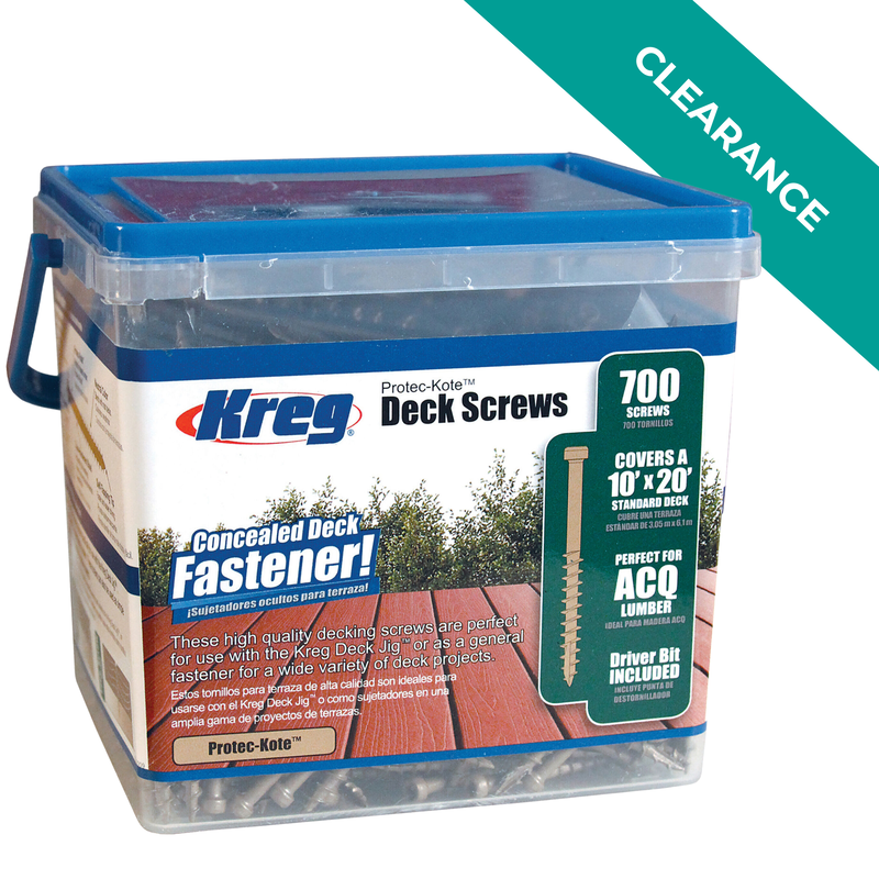 Kreg fasteners top