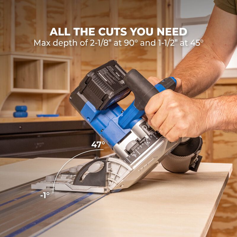 Ionic Drive™ Adaptive Cutting System Saw + Guide Track Kit, , hi-res