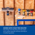 Kreg&reg; Dock & Go&trade; Trim Router Table Top, , hi-res