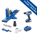 Kreg&reg; Pocket-Hole Jig 720PRO + 20V Ionic Drive&trade; 1/2" Compact Drill Project Kit, , hi-res