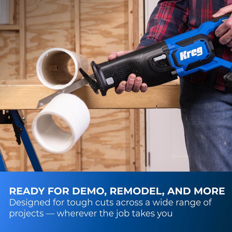 Kreg 20V Ionic Drive Reciprocating Saw Tool Only  hires