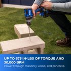 Kreg 20V Ionic Drive&trade; 1/2" Compact Hammer Drill (Tool Only), , hi-res