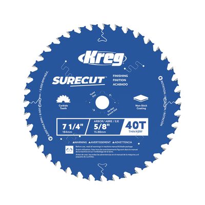 Kreg 7-1/4" SureCut&trade; Saw Blades