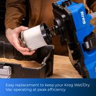 Kreg 20V Ionic Drive&trade; Wet/Dry Vac HEPA Replacement Filter, , hi-res
