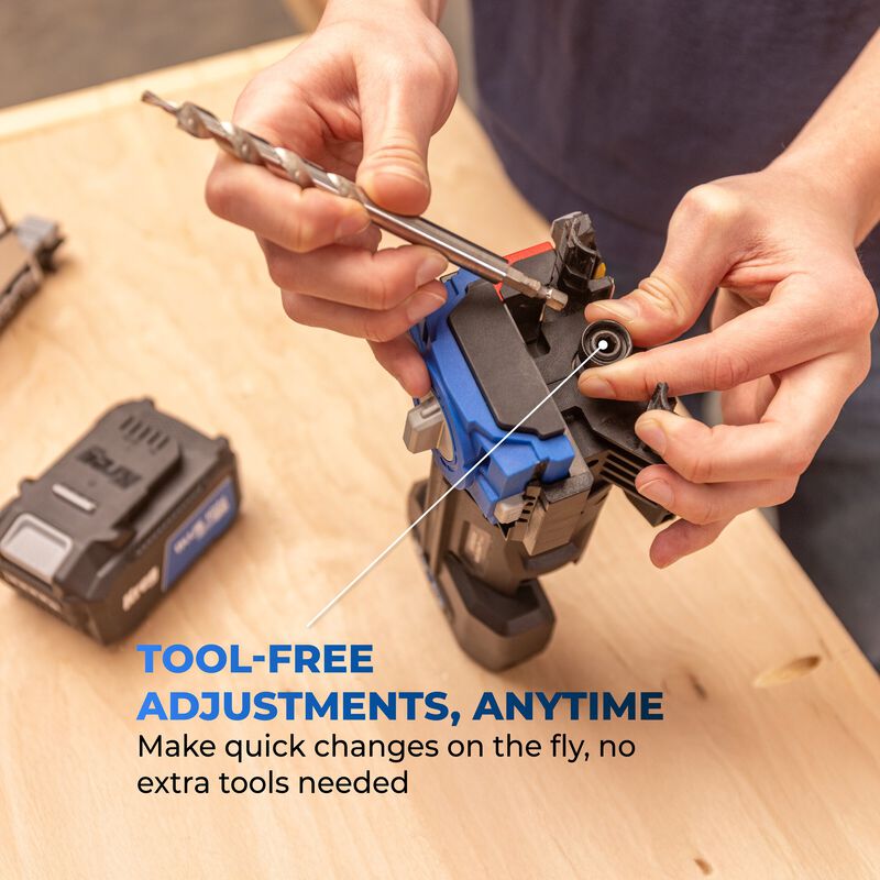 Kreg Rebel™ 20V Ionic Drive™ Pocket-Hole Joiner (Tool Only), , hi-res