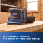 Kreg 20V Ionic Drive™ 5" Random Orbit Sander (Tool Only), , hi-res