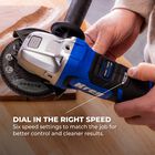 Kreg 20V Ionic Drive&trade; 4 1/2" - 5" Angle Grinder Kit, , hi-res