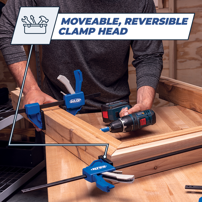 Kreg Wood Clamps - VersaGrip™ Woodworking Clamps