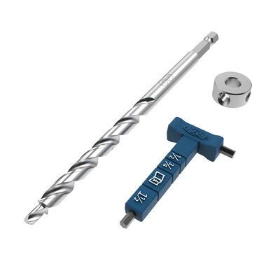 Kreg Micro-Pocket™ Drill Bit with Stop Collar & Hex Wrench,  Kreg Micro-Pocket™ Drill Bit with Stop Collar & Hex Wrench