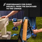 Kreg 20V Ionic Drive&trade; 3/8" Compact Impact Wrench (Tool Only), , hi-res