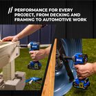 Kreg 20V Ionic Drive&trade; 1/2" Compact Impact Wrench (Tool Only), , hi-res