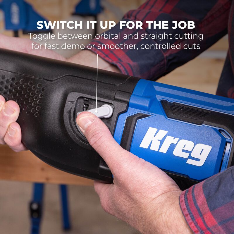 Kreg 20V Ionic Drive Reciprocating Saw Tool Only  hires